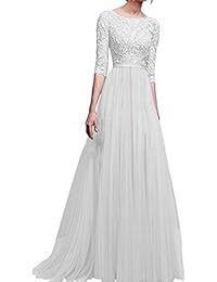Suchergebnis auf Amazon.de für: weißes kleid lang: Bekleidung